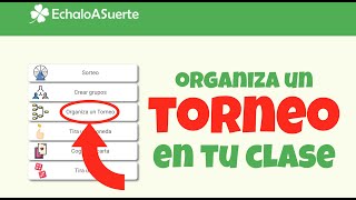 Tutorial de EchaloASuertecom  04 Organizar torneos [upl. by Marijn]