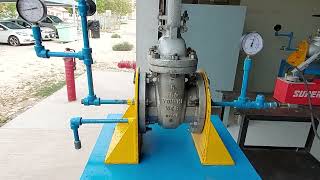 How To Do Hydrostatic Testing Or Pressure Test For Valves  Gate Valve [upl. by Toddy]