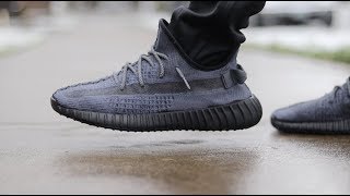 TRIPLE BLACK STATIC YEEZY BOOST 350 V2 DIP DYE DYI CUSTOM [upl. by Vod]