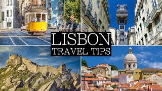 12 Essential Travel Tips when Visiting Lisbon Portugal Guide [upl. by Beaston]