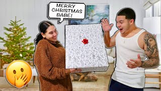 SURPRISING MY BOYFRIEND WITH AN EARLY CHRISTMAS GIFT HE LOVED IT [upl. by Eugenio]