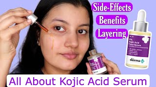 KOJIC ACID  Benefits SideEffects How To Layer What Not To Mix [upl. by Alian]