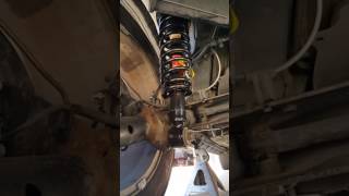 03 Toyota Matrix REAR strutshock assembly replacement [upl. by Tips]