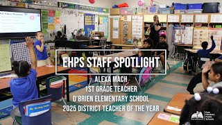 EHPS STAFF SPOTLIGHT Alexa Mach [upl. by Crim154]