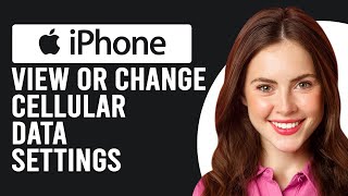 How To View Or Change Cellular Data Settings On iPhone How To Manage Cellular Data Settings iPhone [upl. by Naj50]