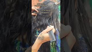 Hair extension in chennaitamilnaduindia [upl. by Shulem]