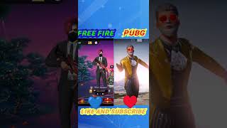 free fire vs pubg [upl. by Yetti456]