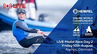 LIVE Sailing  Hempel Sailing World Championships  Medal Race Day 2 [upl. by Schwab]