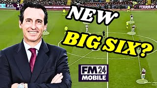 Unai Emery’s Top 4 Dominating Tactic  Insane Goals amp Relentless Attacks on FM24 Mobile [upl. by Alisen77]