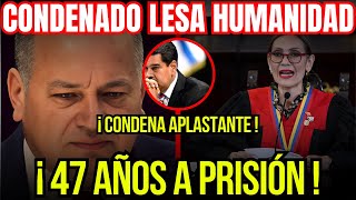 🚨 ¡SENTENCIA Diosdado Cabello CONDENADO a 47 años DE PRISIÓN por CRÍMENES de LESA HUMANIDAD 🚨 [upl. by Rose]