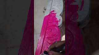 viralvideo purane mirror Ko antique look liya diy craft art Beautiful decocraft [upl. by Sonstrom]