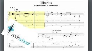 Tiberius Rockschool Grade 5 Guitar [upl. by Ashok]