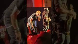 Slash and Axl Rose in perfect sync Guns N’ Roses live [upl. by Llerehs]