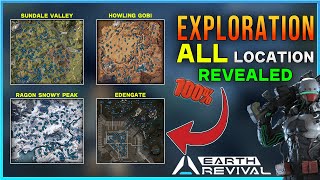 100 Exploration  All Location Revealed  EARTH REVIVAL Tips and Tricks Video [upl. by Arda]