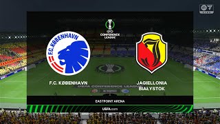 ⚽ Kobenhavn vs Jagiellonia Bialystok ⚽  UEFA Conference League 08292024  PES 2024 [upl. by Jarin]