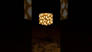 Minecraft Glowstone Simulations shorts [upl. by Leckie]