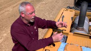 Properly Changing Return Filter on Cat® Hydraulic Excavators [upl. by Ailene120]