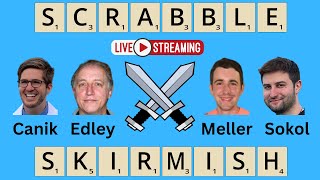 Scrabble Skirmish 4 Experts Battle it out Over the Board [upl. by Omarr]