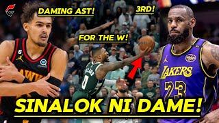 UMAKYAT ang Lakers sa West Dahil sa Orlando  SINALOK ni DAME sa Dulo [upl. by Ever537]