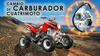 cambio de carburador Voodoo atv Cuatrimoto [upl. by Leandre]