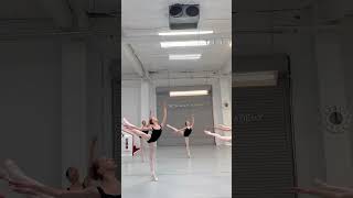 Inside Ballet Technique Class How we do Pirouettes Combination  Vaganova training in California [upl. by Sinned]