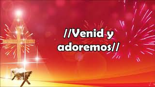 Venid y Adoremos  pista karaoke  Adeste Fideles [upl. by Ahsinnod]