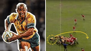 George Gregan was DIFFERENT CLASS 🤯 Australias rugby legend [upl. by Aihsema]