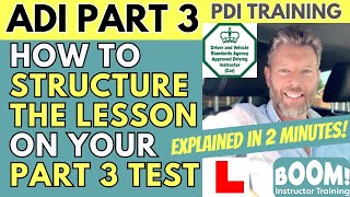 Lesson Planning advice for your Part 3 test [upl. by Aikmat]