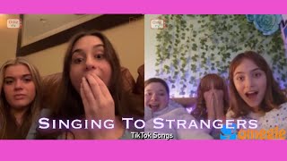 Singing On Omegle Ometv  TikTok Songs [upl. by Sokim]