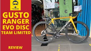 GUSTO RANGER EVO DISC TEAM LIMITED 2023  Ultegra Di2 12 Speed UCI Road Bike Cycling Malaysia [upl. by Anitsrik]