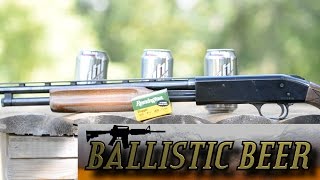 Beer Ballistics 11 410 slug [upl. by Noskcire]