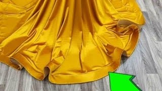 How to finish the Hem of a Garment with Crinoline or Horse hair Braid [upl. by Leuname557]