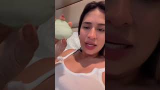 Simone Mendes adora manga verde com sal🥰 simonemendes sertanejo shorts short shortvideo flip [upl. by Nednal773]