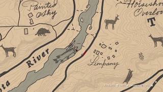 Red Dead redemption 2 Legendary Chain Pickerel Location [upl. by Oiramal]