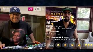 FULL🚨 ig live  RZA vs Dj Premier LETS TAKE IT BACK TO HIP HOP Historic Quarantine verzuztv [upl. by Mahsih481]