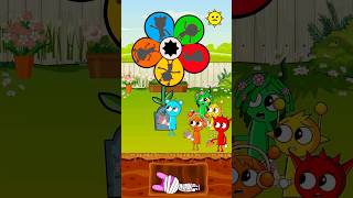 Tomb Flower puzzle rescue Pinki Spinning flower revives Pinki sprunki sprunkiincredibox shorts [upl. by Edijabab]