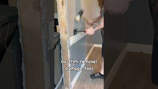 Check out this no trim removal damage tool I picked up tools carpentry funny [upl. by Wilber]