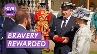 Royal Recognition Princess Anne Awards Lifeboatman for Heroic Rescue [upl. by Helse]