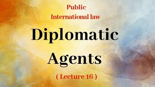 Diplomatic Agents in hindi [upl. by Najed79]