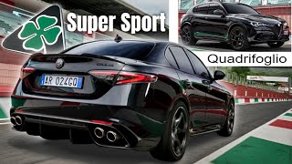 Alfa Romeo Quadrifoglio Giulia and Stelvio Super Sport Revealed [upl. by Myrt]