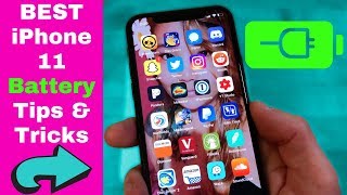 Battery Life TIPS for iPhone 11 iPhone 11 Pro iPhone 11 Pro Max  Extend Battery  Tips and Tricks [upl. by Ayikur959]