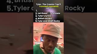 Tyler The Creator Top 5 Funniest moments pt2 rap rapper hiphopmusic [upl. by Stoneham625]