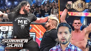 WWE SummerSlam 2024 WINNERS SURPRISES amp Full Results  Roman Reigns Return Highlights Predictions [upl. by Piers988]