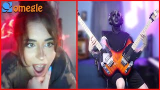 Guitarist AMAZES Strangers on Omegle with a DOUBLE GUITAR [upl. by Fatima880]