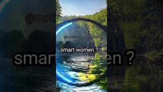 Why do men like Smart women👽trendingshorts sigmarule motivational women quotes trendingshorts [upl. by Sullecram]