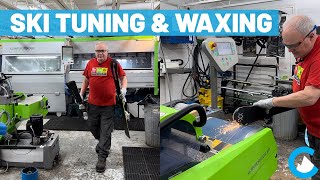 Ski Tuning amp Waxing Walkthrough at Corbetts Ski  Snowboard [upl. by Aligna]