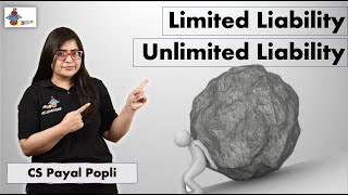 How Limited Liability is different from Unlimited Liability  Limited Vs Unlimited Liability [upl. by Jotham]