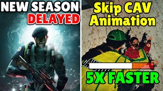 New Season Surprise DELAYED Launch amp Instant Caveira Interrogation  Rainbow Six Siege Update [upl. by Leach117]