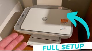 HP Deskjet Printer Full Setup Tutorial [upl. by Ettevey]