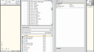 AutoCAD 2010  Modifying Display Names [upl. by Linnet823]